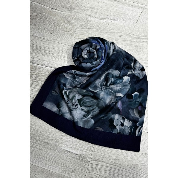 Dijital Bambu Pamuklu Şal 019LB